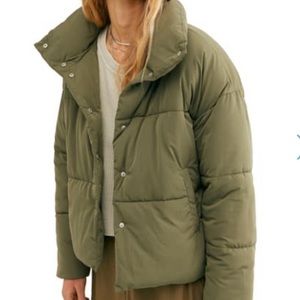 Free People Puffer Jacket Coat